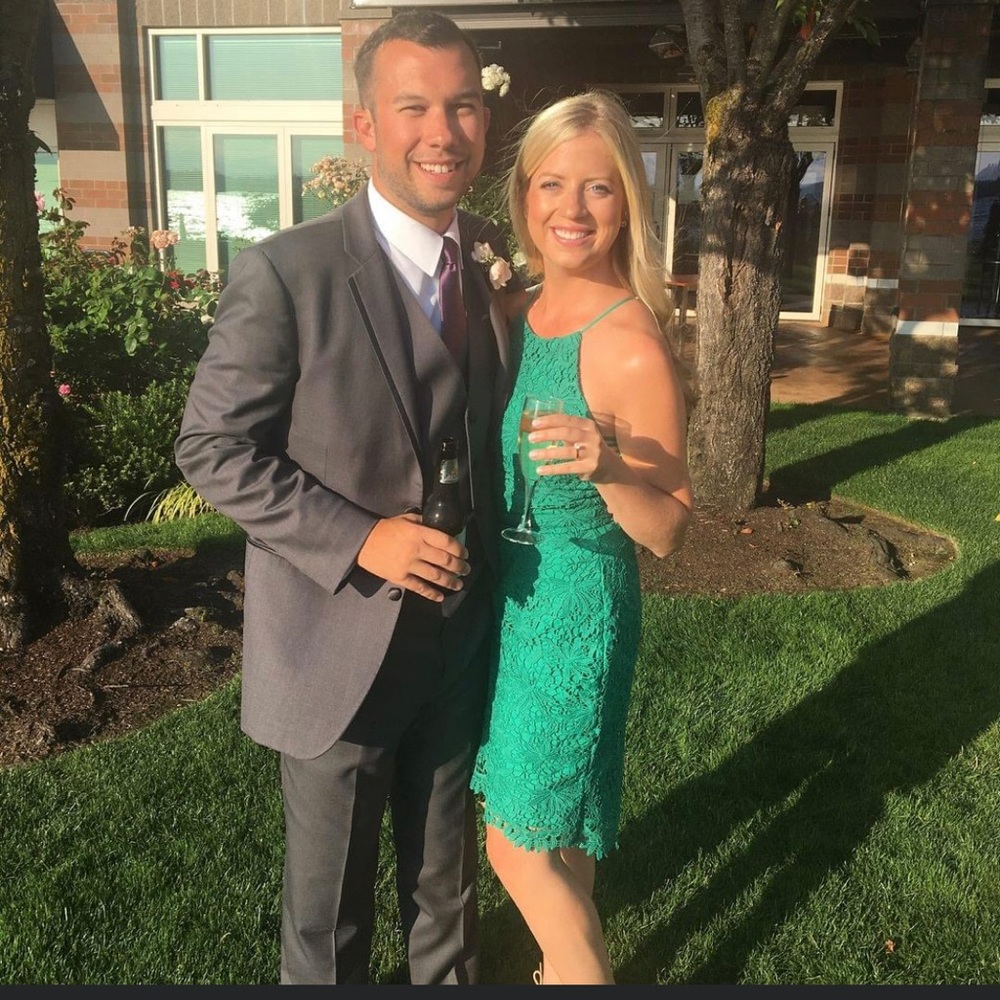 Green Lace Dress